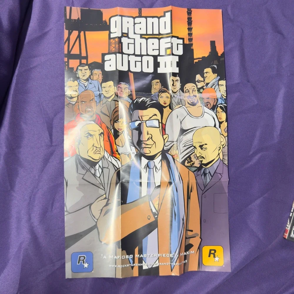Grand Theft‎ Auto III PS2 Complete in Box GTA III 3 Three Playstation 2